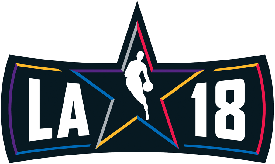 NBA All-Star Game 2018 Wordmark Logo DIY iron on transfer (heat transfer)